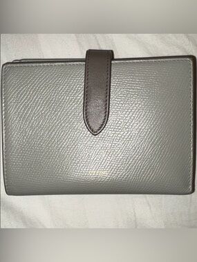Céline Taupe and Gray Wallet EUC STUNNING
